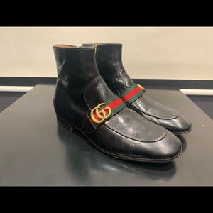 Gucci men’s leather Donnie boots. Gucci size 8.